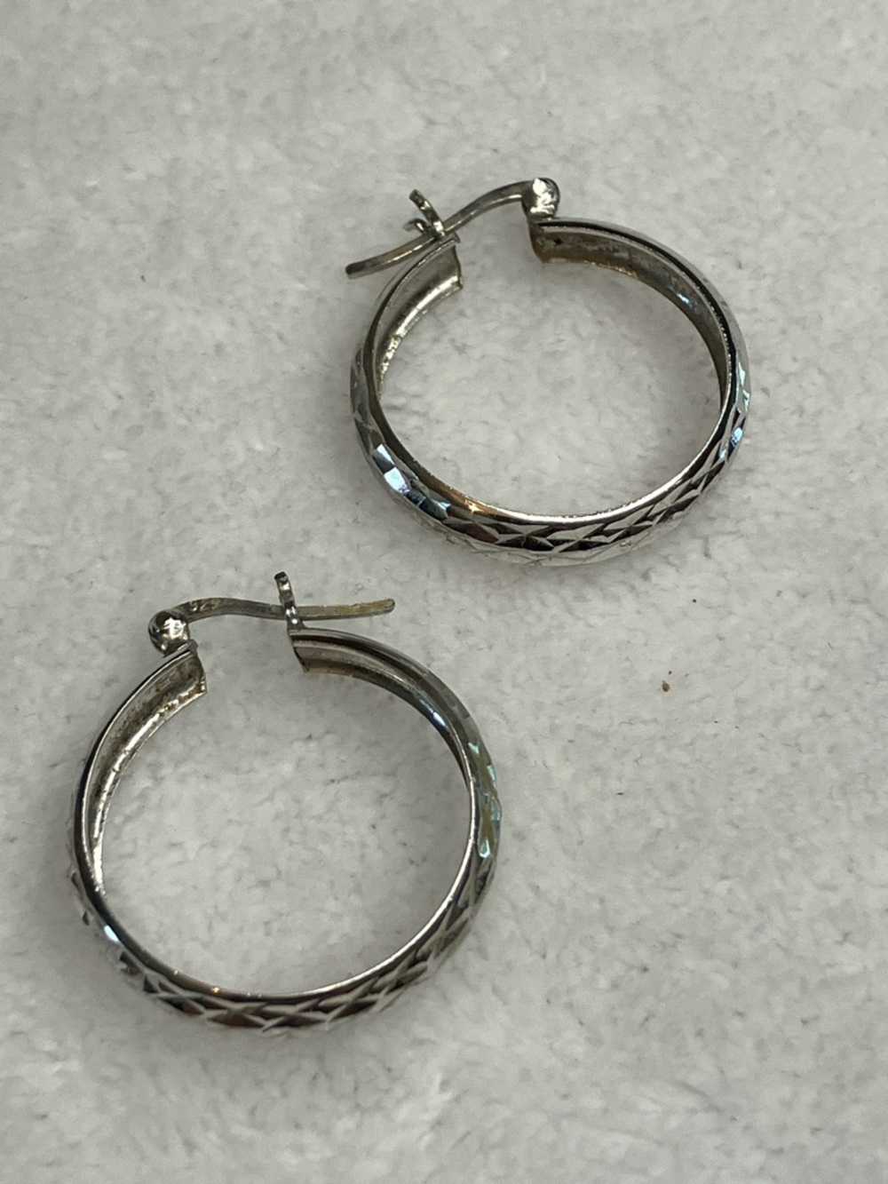 Sterling Silver Hoop Earrings
